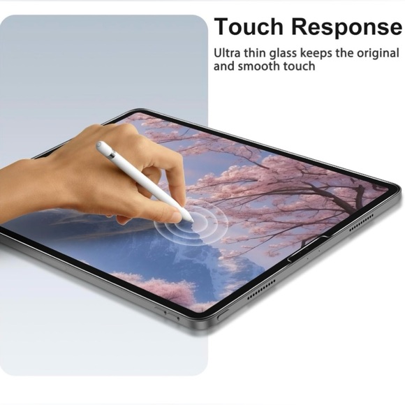 Sparin 2 pack screen protectors 12.9 iPad..waterproof..(NWT) bubble free - Picture 6 of 6